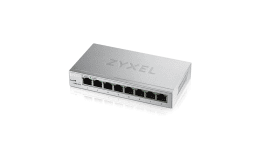 Image 1 - Zyxel GS1200-8HP, 8 Port Gigabit PoE+ webmanaged Switch, 4x PoE, 60 Watt