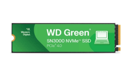 Image 1 - Western Digital SSD 500GB Green SN3000 NVMe M.2 2280 / M-Key / PCIe 4.0 x4