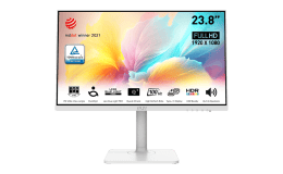 Image 1 - MSI Modern MD2412PW IPS FHD 100Hz monitor, fehér