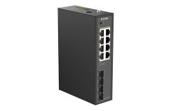 Image 1 - D-link12-Port Gigabit Industrial PoE+ Smart Managed Switch with 4 x SFP Ports