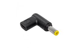 Image 1 - Akyga USB-C / 4.0x1.7mm notebook töltő adapter - AK-ND-C04