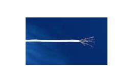 Image 1 - Cat.5E UTP kábel, fehér PVC köpeny, 1000m/dob