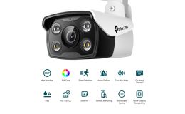 Image 1 - TP-LINK VIGI C340(2.8mm) 4MP Outdoor Full-Color Bullet Network Camera