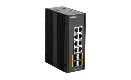 Image 1 - D-link 12 Port L2 Managed Switch Switch with 8 x 10/100/1000BaseT(X) ports &amp; 4 x