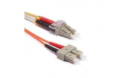 Image 1 - Duplex multimódusú patchkábel 50/125µm (OM3), 2xLC-2xST, 2m