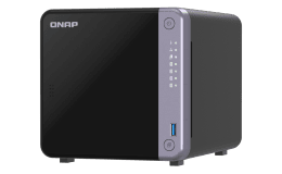 Image 1 - 4-bay 3.5&quot; desktop NAS, AL524 4C 2.0GHz, 4GB DDR4 RAM (max 16GB), 1 x 10GbE SFP+