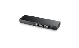 Image 1 - Zyxel 26-port Gigabit Web Smart switch: 24x Gigabit metal + 2x SFP, IPv6, 802.3a