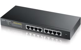 Image 1 - 10 Port Smart Managed Switch 8x Gigabit Copper and 2x Gigabit dual pers.,