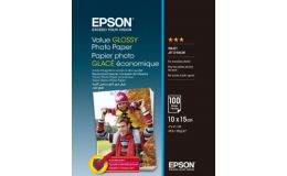 Image 1 - Epson Value Glossy Photo Paper 10x15cm 100 sheet