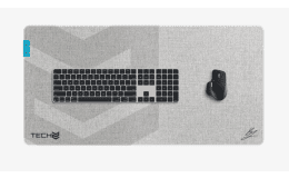 Image 1 - Artimo Desk Mat - Loom Series - M (80x40 cm) - Világosszürke