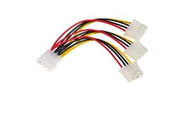 Image 1 - Akyga Molex / 3x Molex elosztó kábel - AK-CA-40