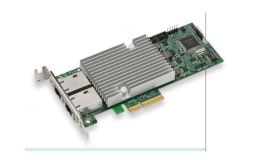 Image 1 - Supermicro Std LP 2-port 10G RJ45, Intel X550