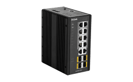 Image 1 - D-link 14 Port L2 Managed Switch with 10 x 10/100/1000BaseT(X) ports (8 PoE) &amp; 4