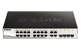 Image 1 - D-Link 16-port 10/100/1000 Gigabit Smart Switch including 4 Combo 1000BaseT/SFP