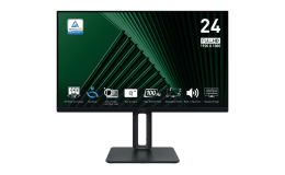 Image 1 - MSI PRO MP245PG 23.8&quot; IPS FHD 100Hz állítható magasságú monitor, fekete