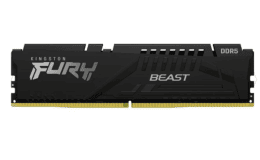 Image 1 - Kingston 16GB DDR5 5600MHz Fury Beast Black CL36 1.25V memória - KF556C36BBE-16