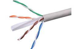 Image 1 - LEGRAND fali kábel réz Cat5e árnyékolatlan (U/UTP) 4 érpár (AWG25) PVC bézs d: 4