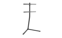 Image 1 - Rainbow Elegáns fix &quot;V&quot; lábú padlóállvány, fekete szinterezett felület, 49&quot;-70&quot;