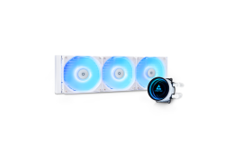 Image 1 - Chieftec Iceberg 360 RGB AiO CPU vízhűtő, fehér (CLC-360-RGB-W)