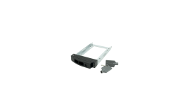 Image 1 - Qnap  Qnap 2.5&quot; SSD Tray with key lock and two keys, black and metal