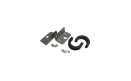 Image 1 - Qnap 1U rack mounting ears kit with screws, one pair for left and right each, bl