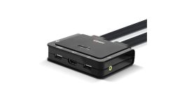 Image 1 - LINDY 2 Port HDMI 10.2G, USB 2.0 &amp; Audio KVM Switch