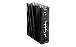 Image 1 - D-link 12 Port L2 Industrial Smart Managed Switch with 10 x 1GBaseT(X) ports &amp; 2