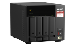 Image 1 - Qnap 4-bay NAS, AMD Ryzen V1000 series V1500B 4C/8T 2.2GHz, 8GB DDR4 RAM (2 x SO