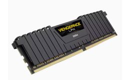 Image 1 - CORSAIR DDR4 16GB (1x16GB) 2666MHz Vengeance LPX RAM, fekete