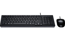 Image 1 - MSI USB vezetékes billentyűzet, magyar + USB vezetékes optikai egér szett