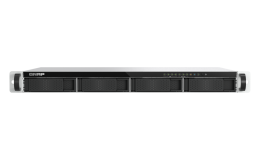 Image 1 - Qnap 1U 4-bay  3.5&quot; SATA + 3 x E1.S/PCIe M.2 2280 short depth 12&quot; rackmount NAS,