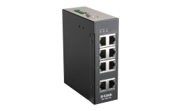Image 1 - D-link 8 Port Unmanaged Switch with 8 x 10/100 BaseT(X) ports