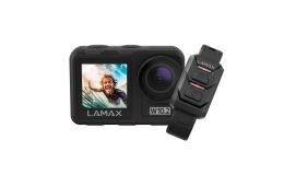 Image 1 - LAMAX W10.2 akciókamera, True 4K/60fps, 64MP, 2&quot; és 1.4&quot; kijelző, vízálló tok, W