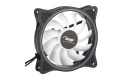 Image 1 - Akyga 12cm (120mm) mini 6 pin 15 LED RGB ventilátor - AW-12D-RGB