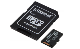 Image 1 - Kingston 16GB microSD Industrial SDHC Class 10 A1 memóriakártya + olvasó