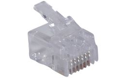 Image 1 - LEGRAND RJ12 csatlakozódugó 6 érintkezős Szél: 9,65 mm LCS3 min 50db