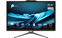 Image 1 - MSI AiO PRO AP222T 14MA-663XEU - i3-14100, 21.5&quot; FHD Touch, 16GB, 512GB, fekete