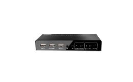 Image 1 - LINDY 2 Port HDMI 4K60, USB 2.0 &amp; Audio KVM Switch