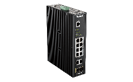 Image 1 - D-link 12 Port L2 Industrial Smart Managed Switch with 10 x 1GBaseT(X) ports (8