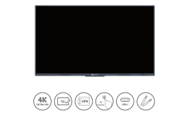 Image 1 - AG Neovo HU75T60 75&quot; Interaktív érintőkijelző,4K,NeoV, Win, Android
