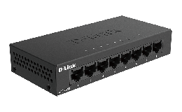 Image 1 - D-link 8-Port Gigabit Ethernet Metal Housing Unmanaged Light Switch without IGMP