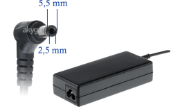 Image 1 - Akyga 19V / 3.95A 75W Toshiba töltő adapter - AK-ND-02