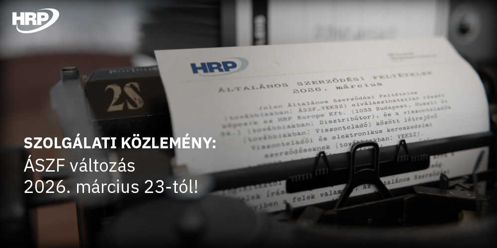 HRP k&ouml;zlem&eacute;ny: &Aacute;SZF v&aacute;ltoz&aacute;s 2026. m&aacute;rcius 23-t&oacute;l!