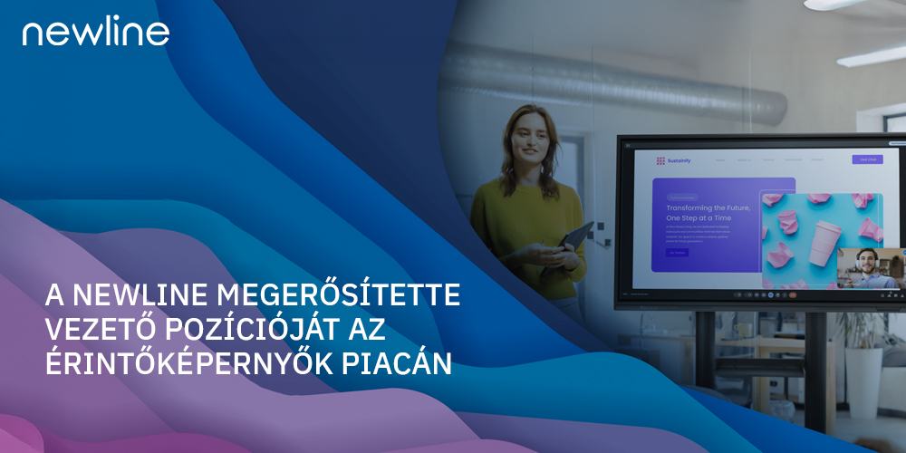 A Newline tov&aacute;bb erős&iacute;ti poz&iacute;ci&oacute;j&aacute;t a nemzetk&ouml;zi &eacute;rintők&eacute;pernyős kijelzők piac&aacute;n 